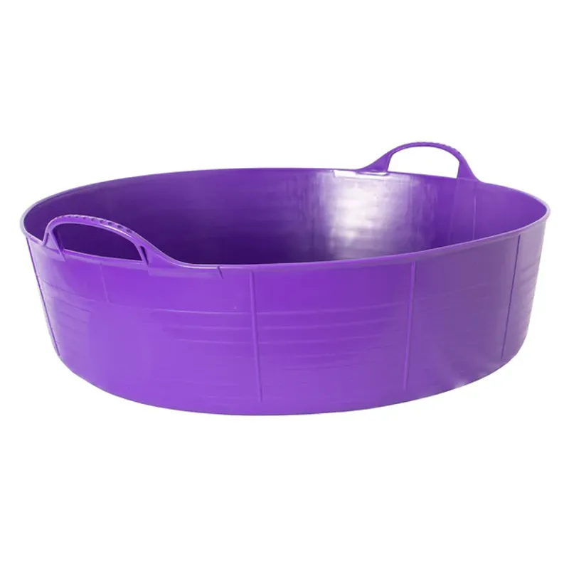 Red Gorilla Tub Flexi Large Shallow 35 Litres in Purple