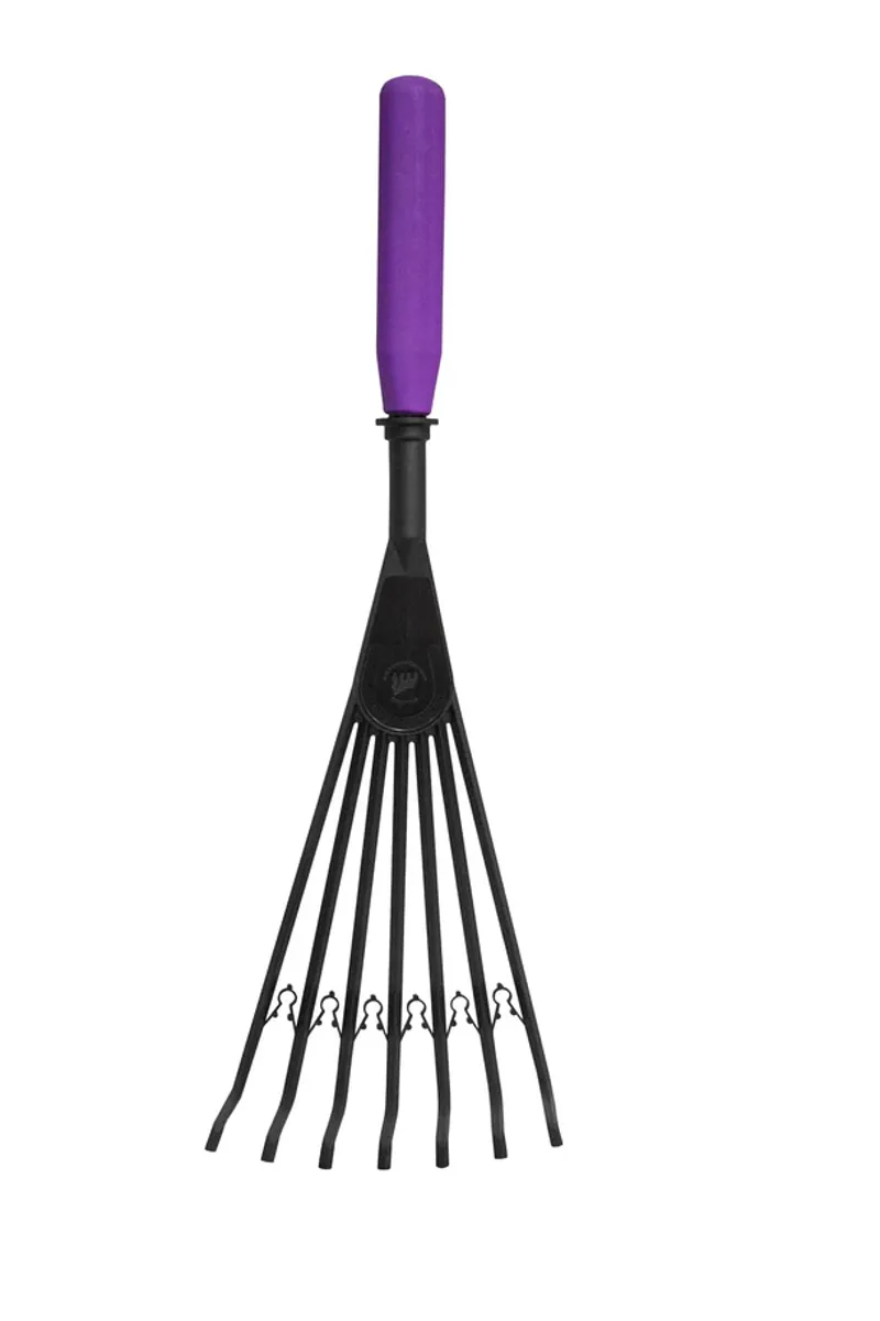Red Gorilla Short Plastic Rake in Purple