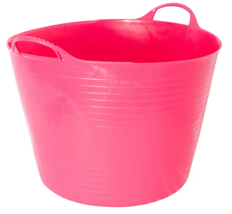 Red Gorilla Tub Flexi Large 38 Litres in Pink