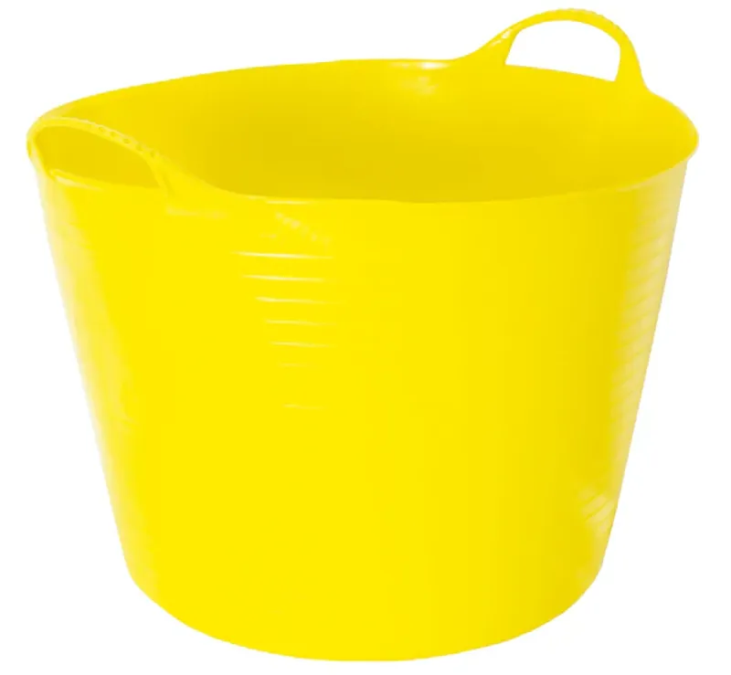 Red Gorilla Tub Flexi Large 38 Litres in Yellow