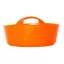Red Gorilla Tub Flexi Mini Shallow 5 Litre in Orange