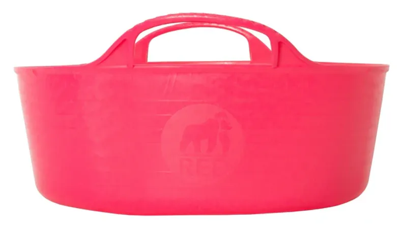 Red Gorilla Tub Flexi Mini Shallow 5 Litre in Pink
