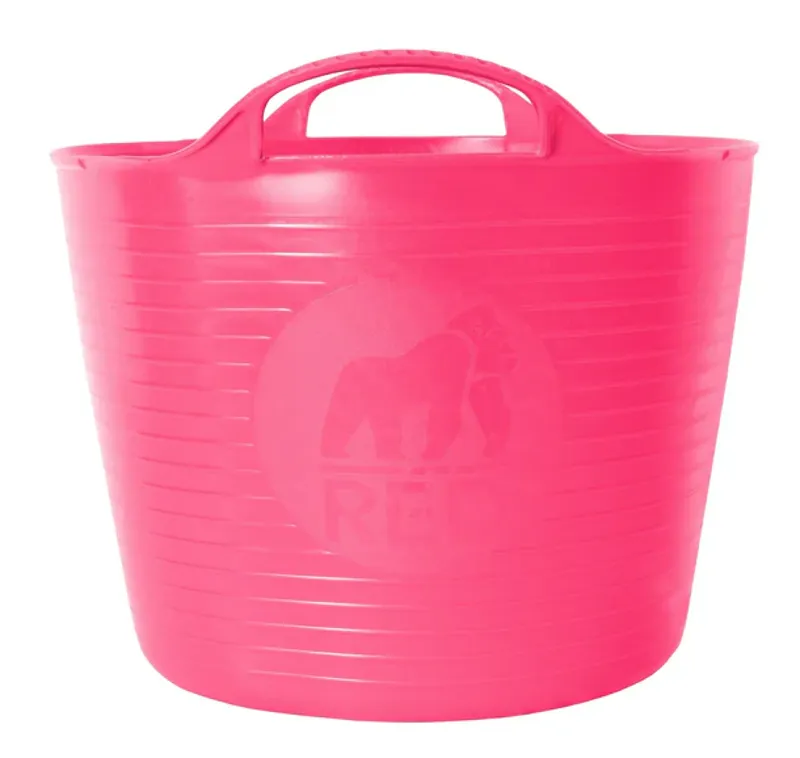 Red Gorilla Tub Flexi Small 14 Litres in Pink