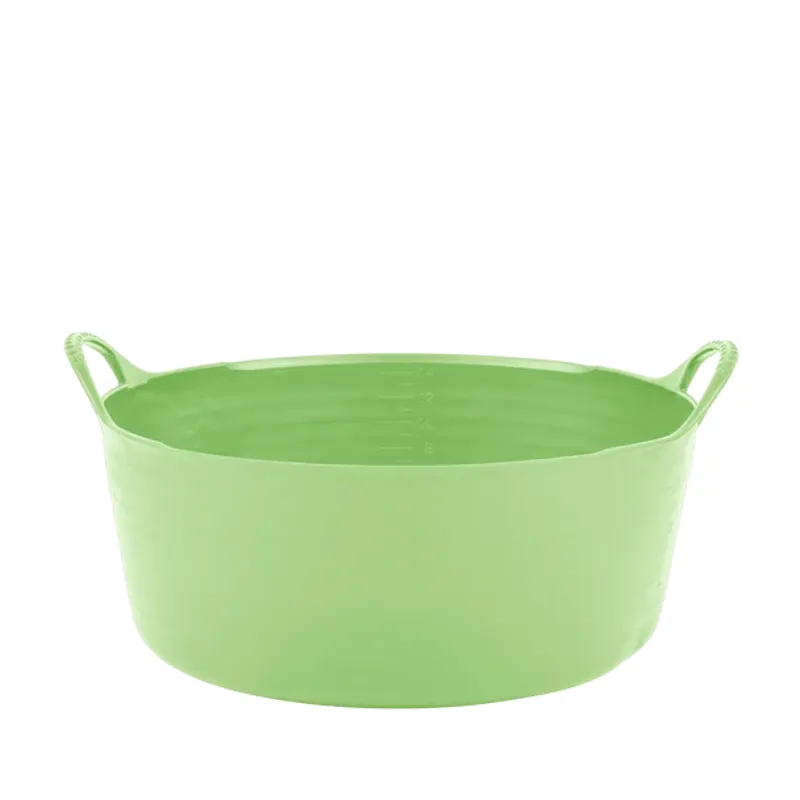 Red Gorilla Tub Flexi Small Shallow 15 Litres in Pistachio