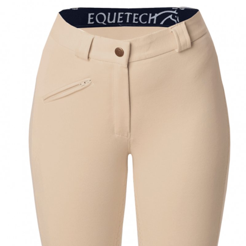 Equetech Grip Seat Breeches Ladies in Beige-2