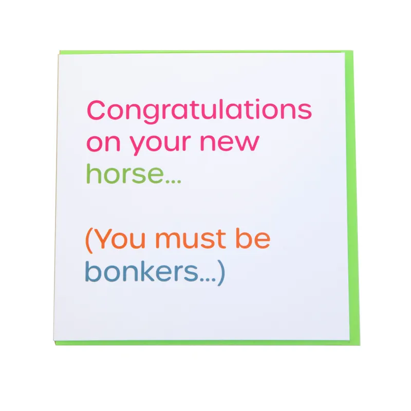 Gubblecote Greetings Card - Congratulations