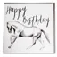 Gubblecote Greetings Card Happy Birthday Horse Drawn