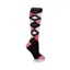Heat Holders Hawthorn Argyle Long Socks Ladies in Black