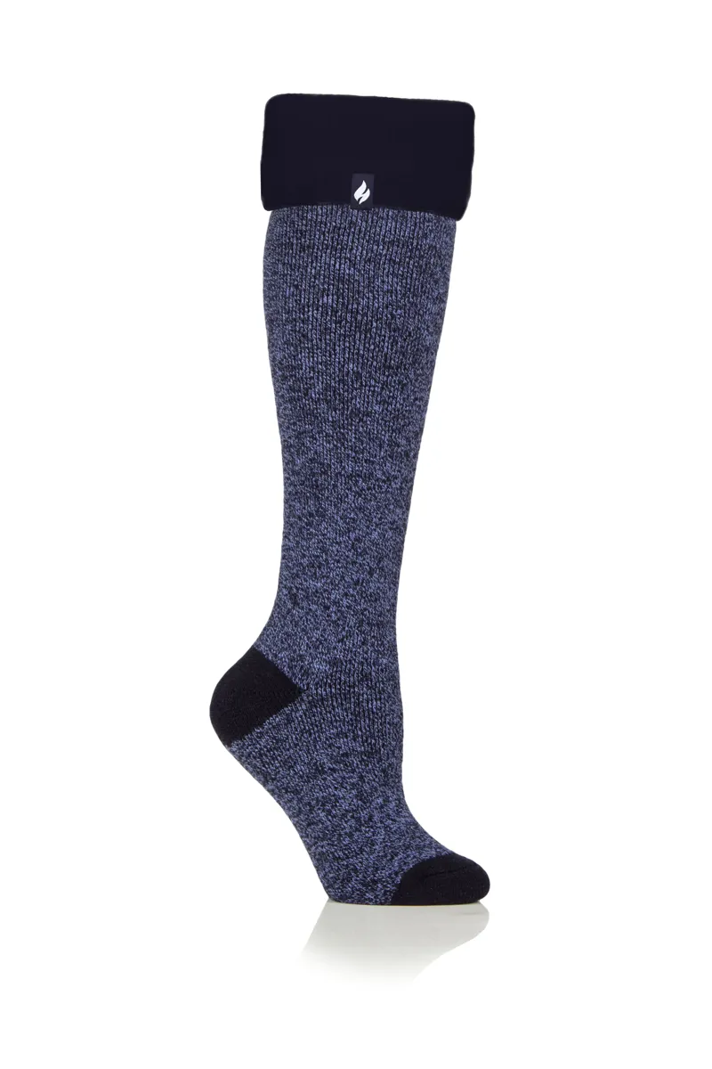Heat Holders Lite Wellington Boot Socks in Navy