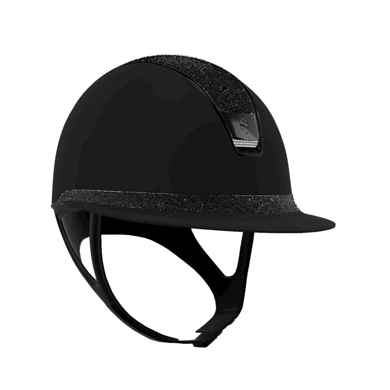 Samshield Miss 2.0 Matt Black with Crystal Fabric Swarovski Black