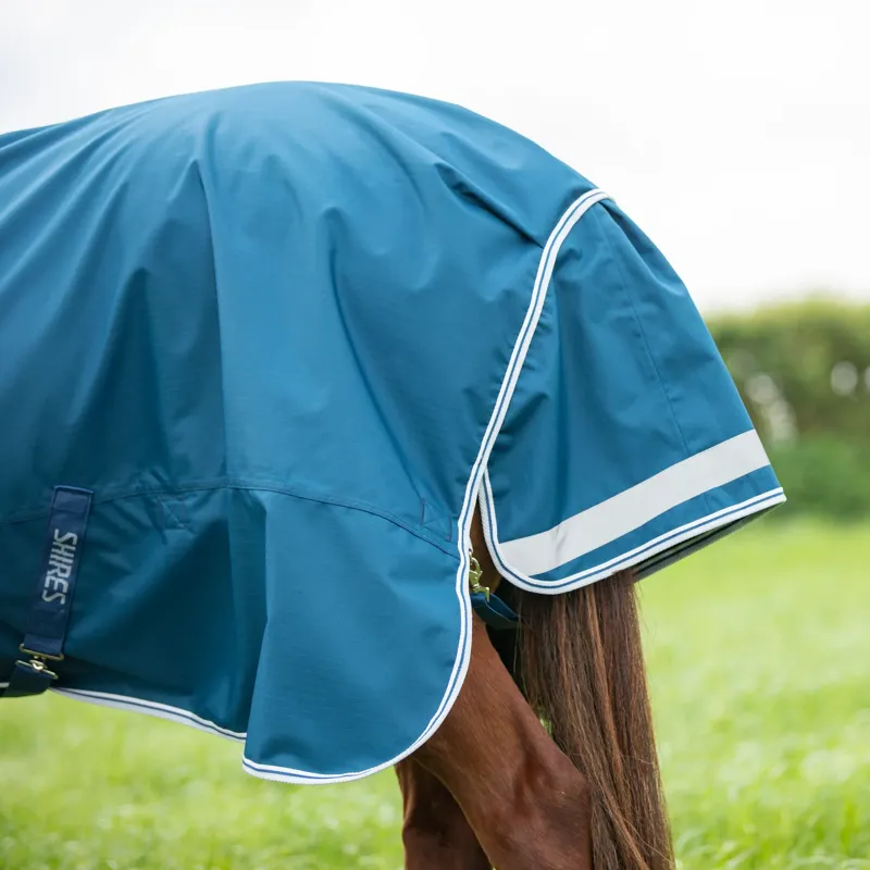 Shires Highlander Turnout Rug and Neck Set 50g in Ocean-4