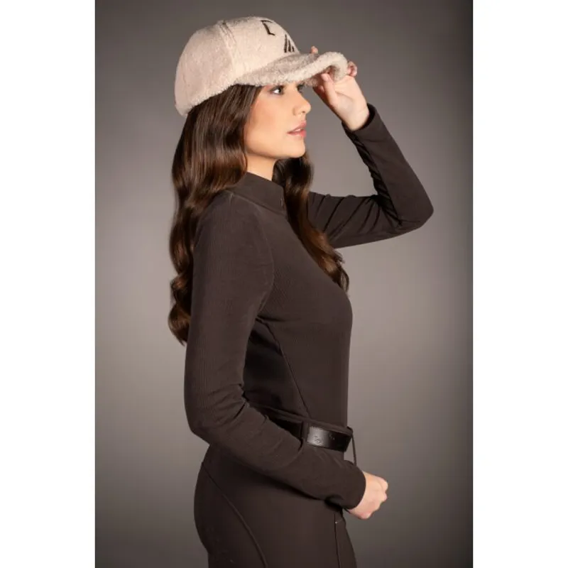 HKM Arezzo Baseball Cap in Beige-2