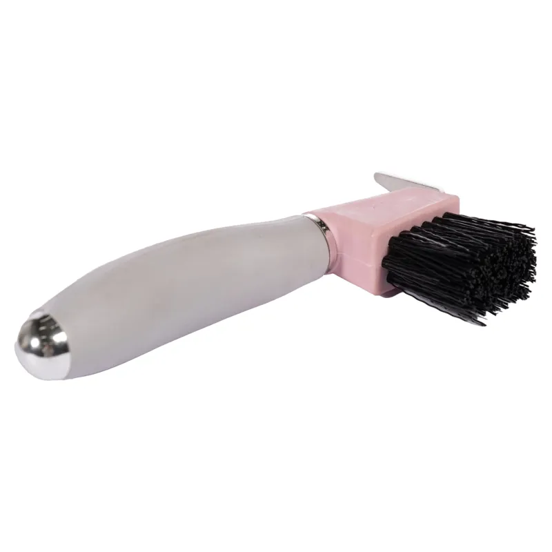 HKM Soft Hoof Pick in Light Rose and Light Grey-1