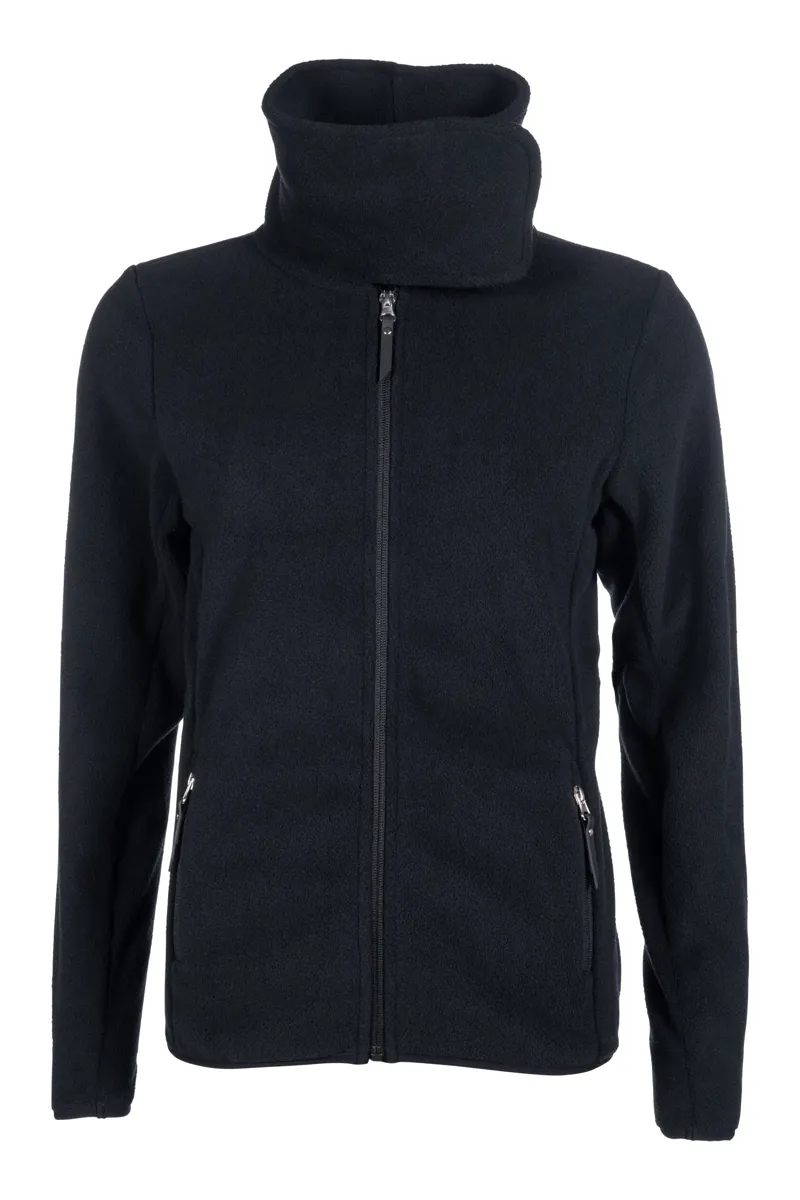 HKM Basil Fleece Jacket Ladies in Black