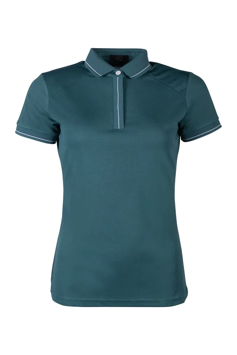 HKM Catherine Polo Shirt Ladies in Petrol