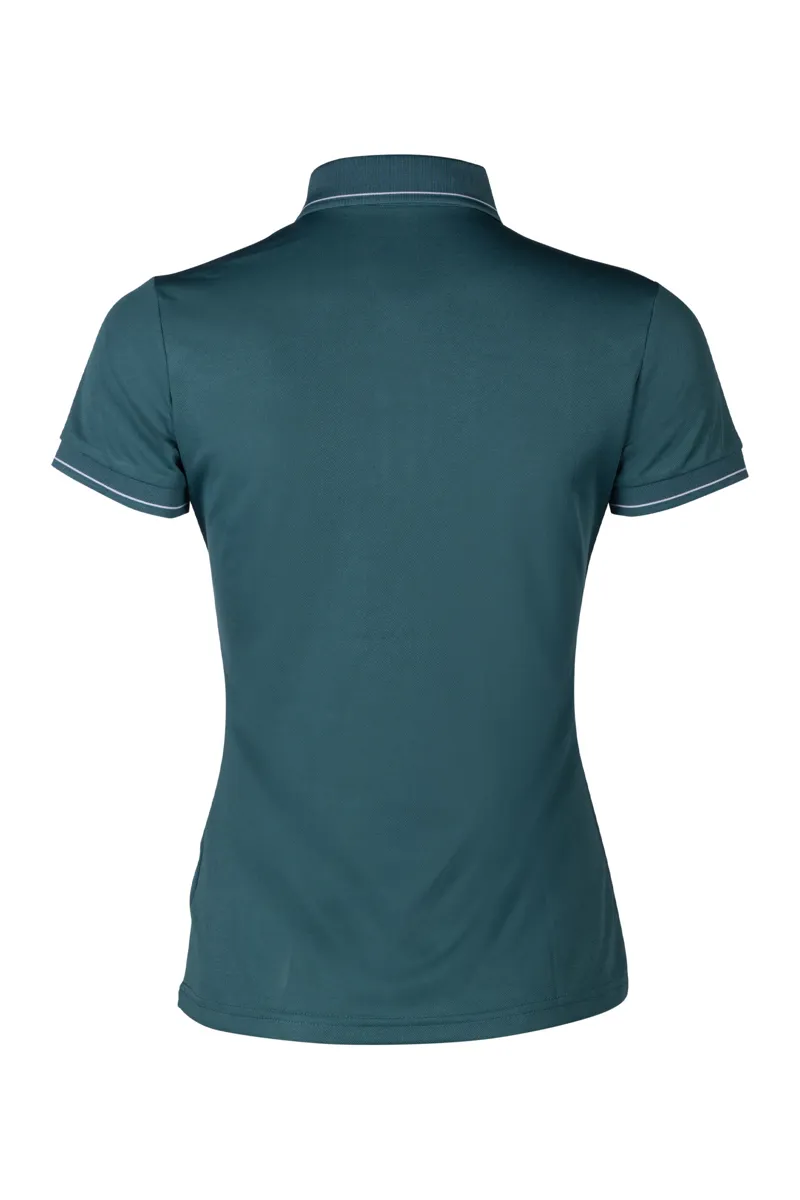 HKM Catherine Polo Shirt Ladies in Petrol-1