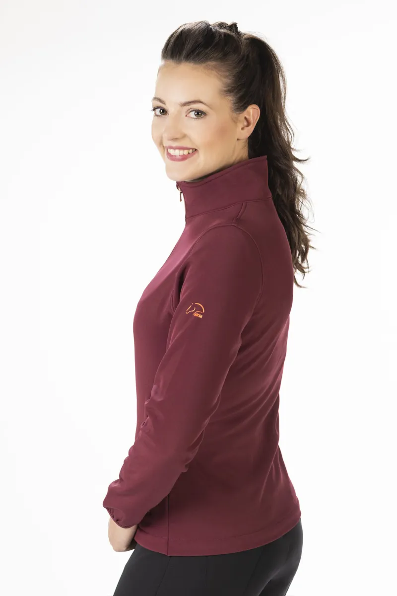 HKM Lily Softshell Jacket Ladies in Wine Red-4