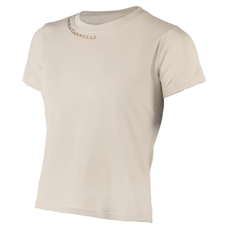 HKM Limone T-Shirt in Beige and Gold-1