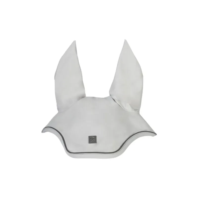HKM Livigno Soft Ear Bonnet in Stone Grey