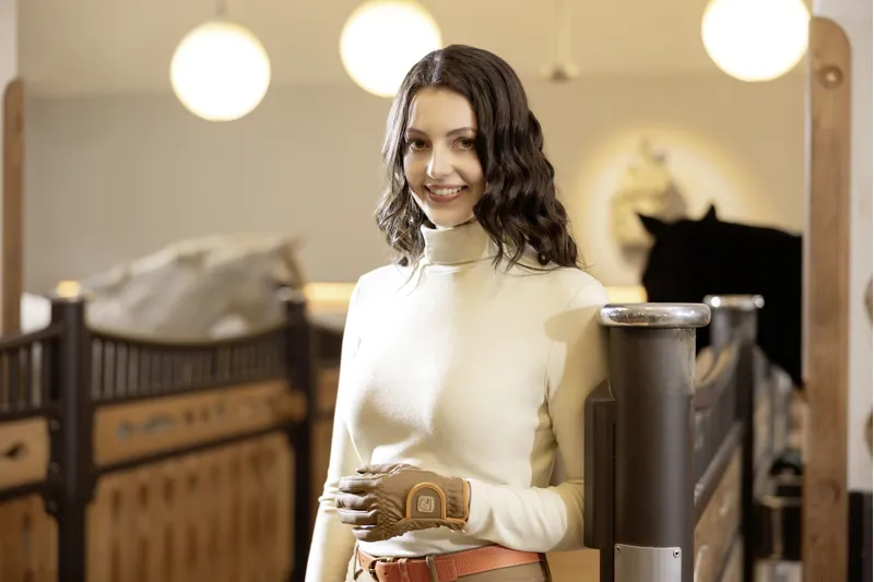 HKM Marrakesh Turtleneck Shirt Ladies in Vanilla-3