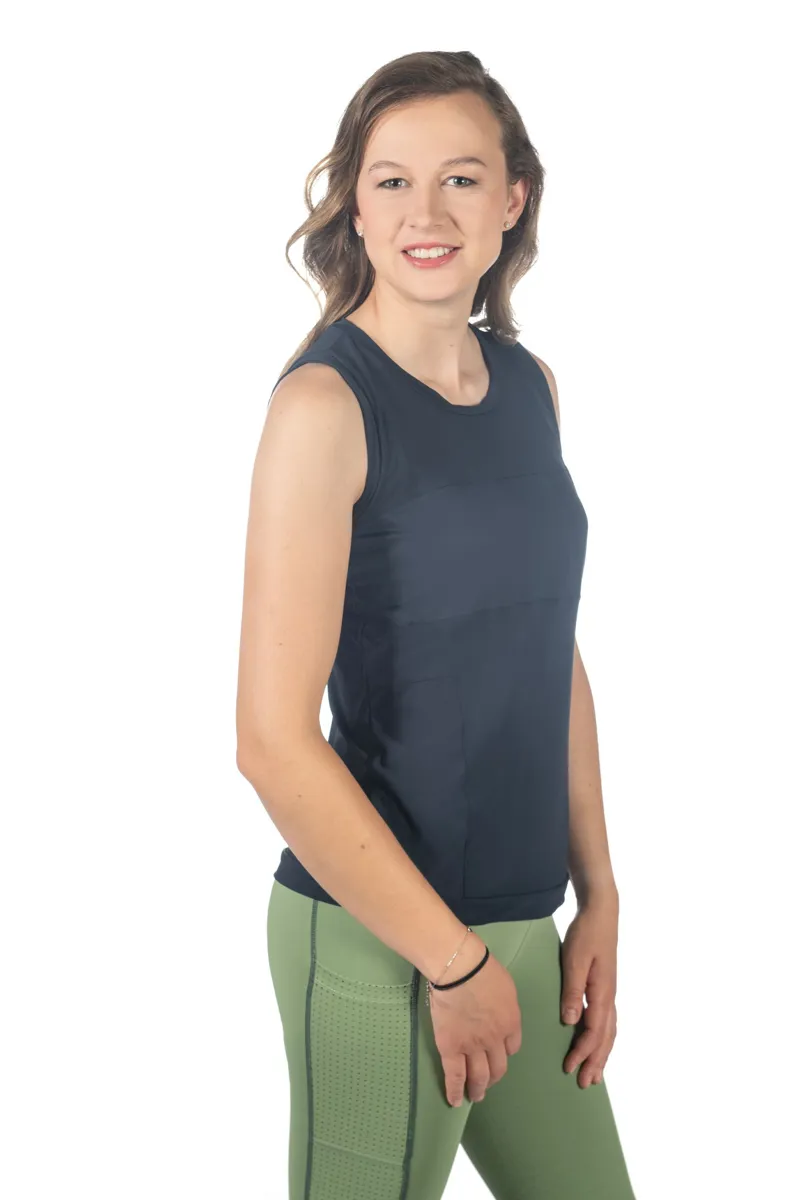 HKM Mila Top Ladies in Navy-1