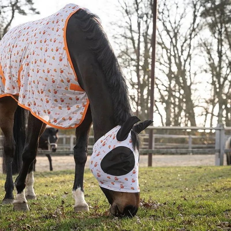 HKM Splash Anti-fly Mask - Orange-1