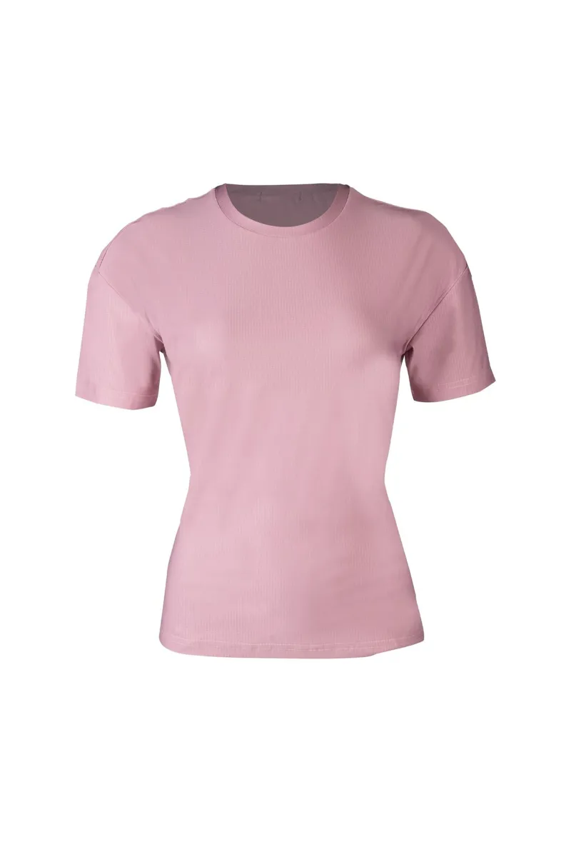 HKM Sporty Mesh T-Shirt in Pink