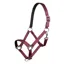 HKM Stars Headcollar with Soft Padding in Dark Red