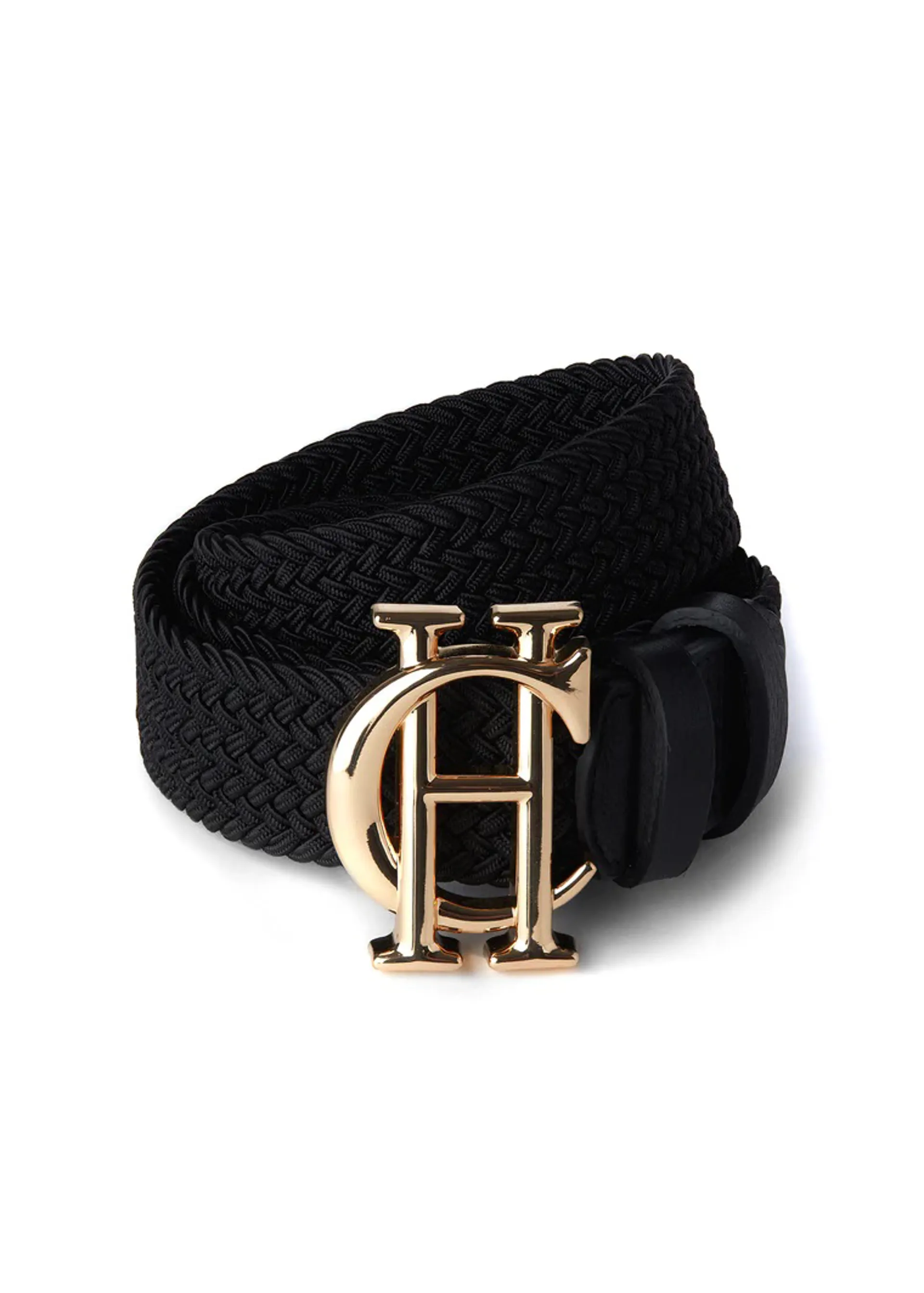 Holland Cooper Heritage Riding Belt In Black 2025