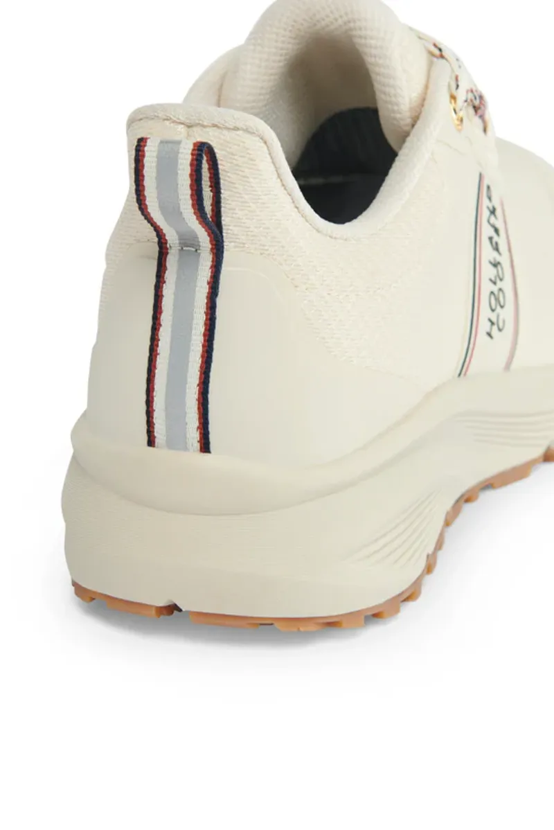 Holland Cooper Burghley Waterproof Trainer Ladies in Ecru-4