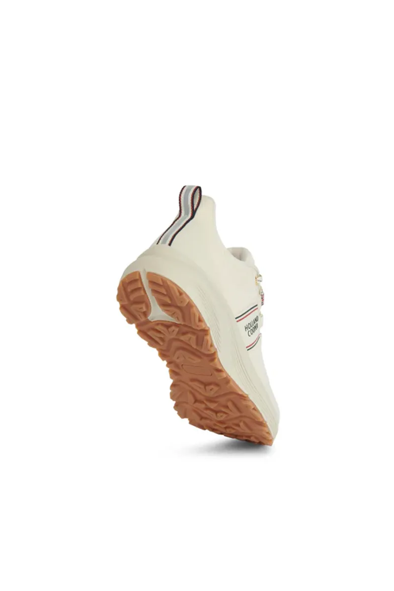 Holland Cooper Burghley Waterproof Trainer Ladies in Ecru-6