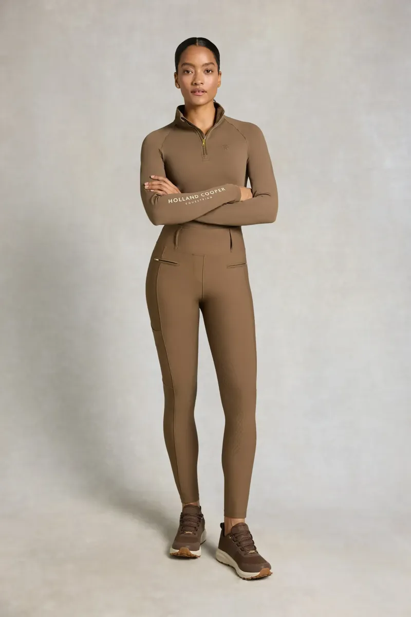 Holland Cooper Chatsworth Training Breeches Ladies in Chestnut