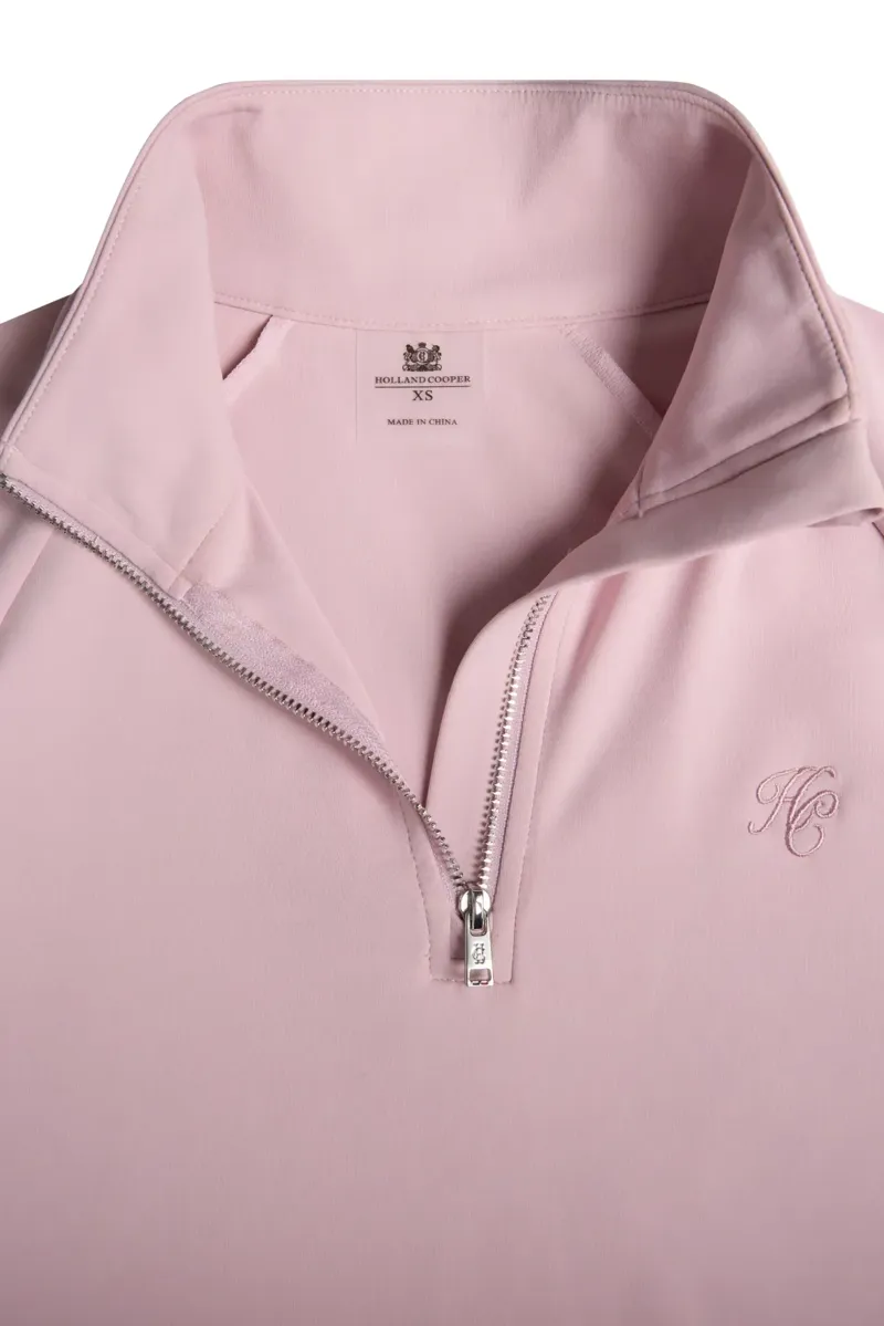Holland Cooper Chiltern Base Layer Ladies in Dawn Pink-4
