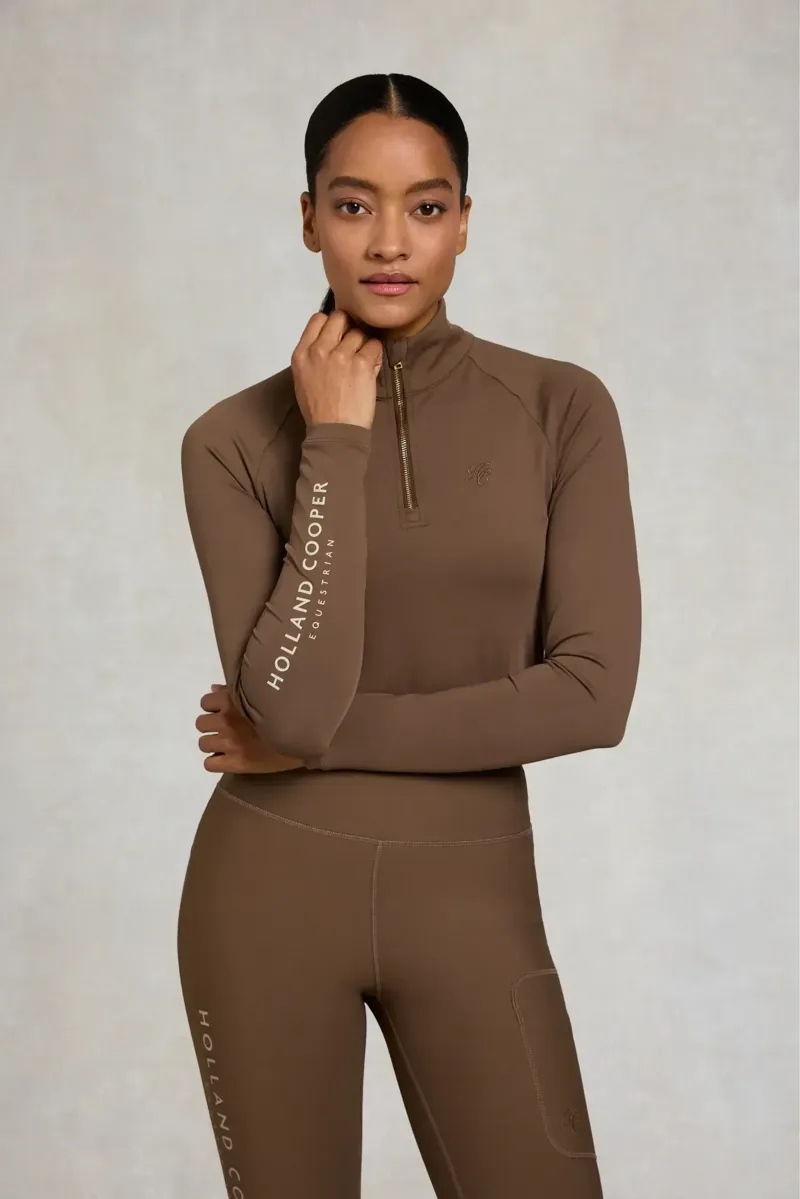 Holland Cooper Chiltern Base Layer Ladies in Chestnut