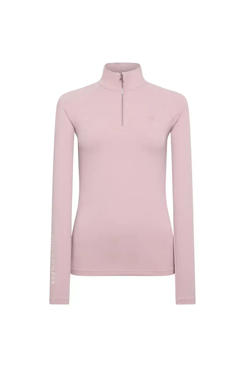 Holland Cooper Chiltern Base Layer Ladies in Dawn Pink-6