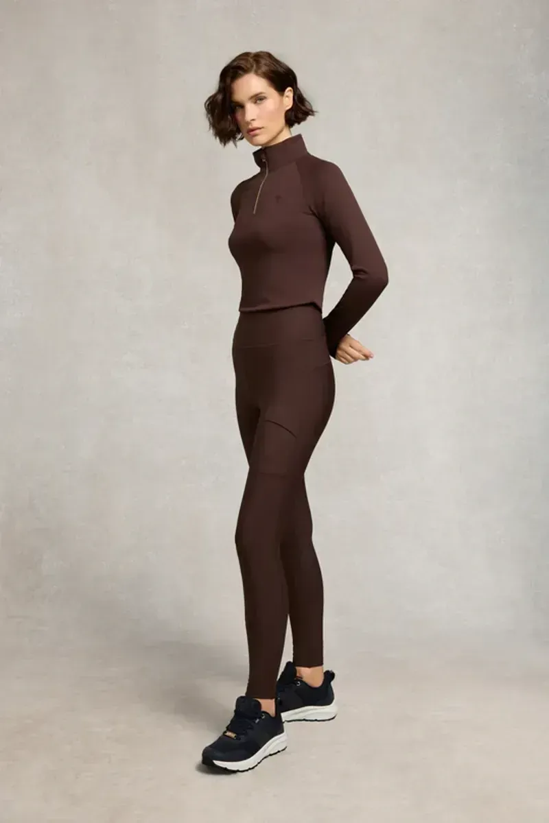 Holland Cooper Chiltern Legging Ladies in Walnut-2