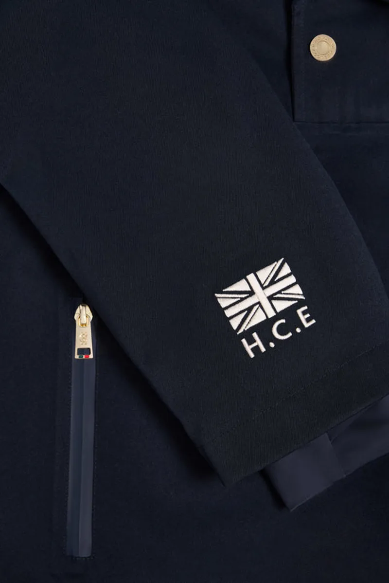 Holland Cooper Chiltern Quarter Zip Jacket Ladies in Ink Navy-7
