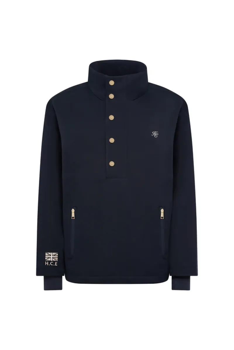 Holland Cooper Chiltern Quarter Zip Jacket Ladies in Ink Navy-9