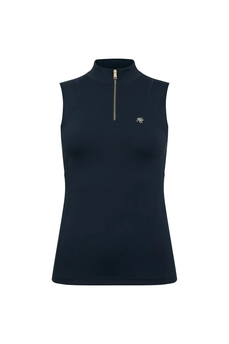 Holland Cooper Chiltern Sleeveless Base Layer Ladies in Ink Navy-5