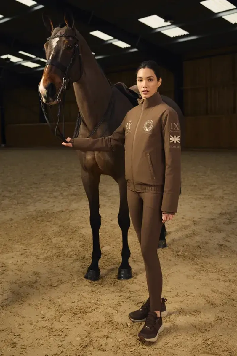 Holland Cooper Chiltern Team Jacket Ladies in Chestnut-2