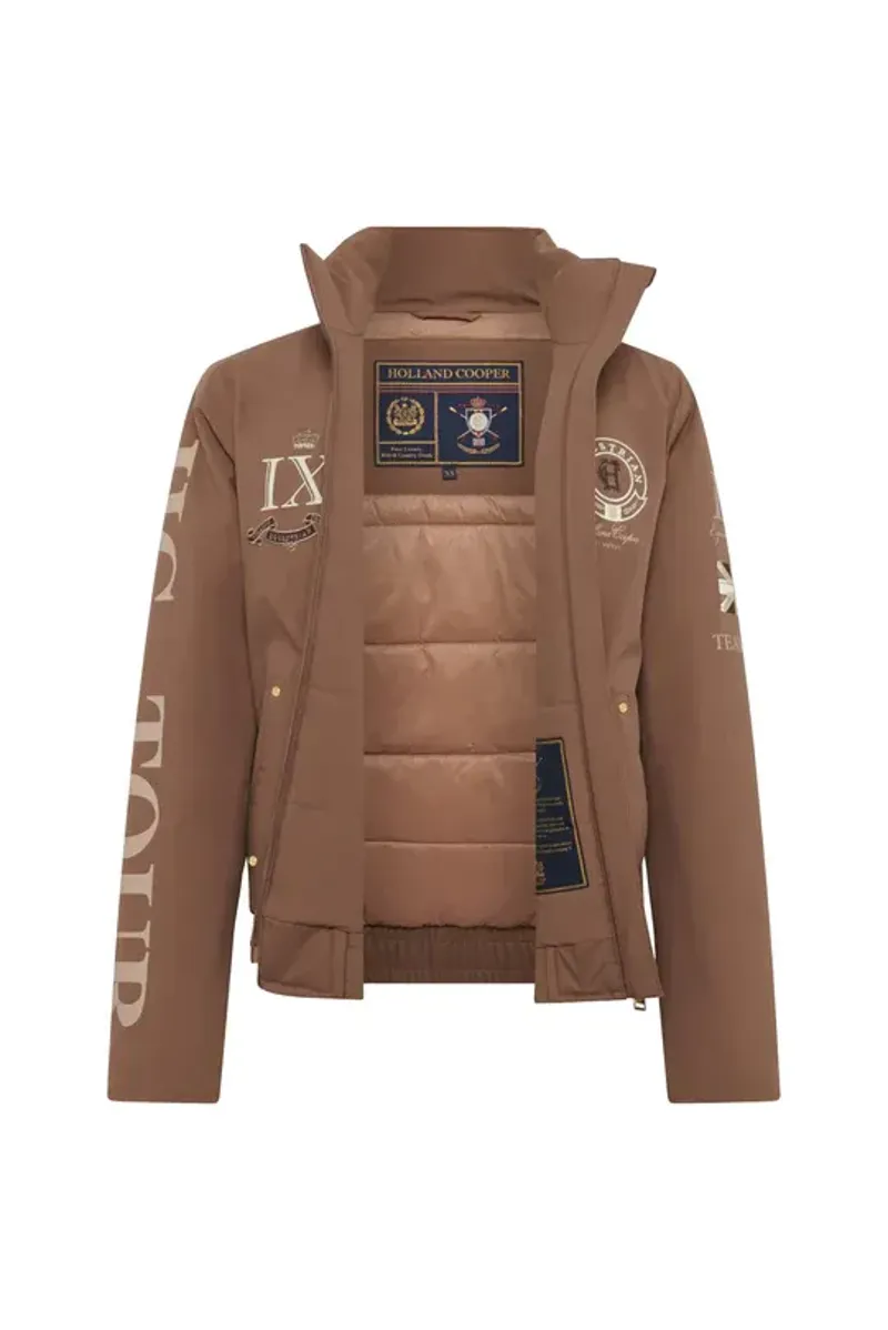Holland Cooper Chiltern Team Jacket Ladies in Chestnut-9
