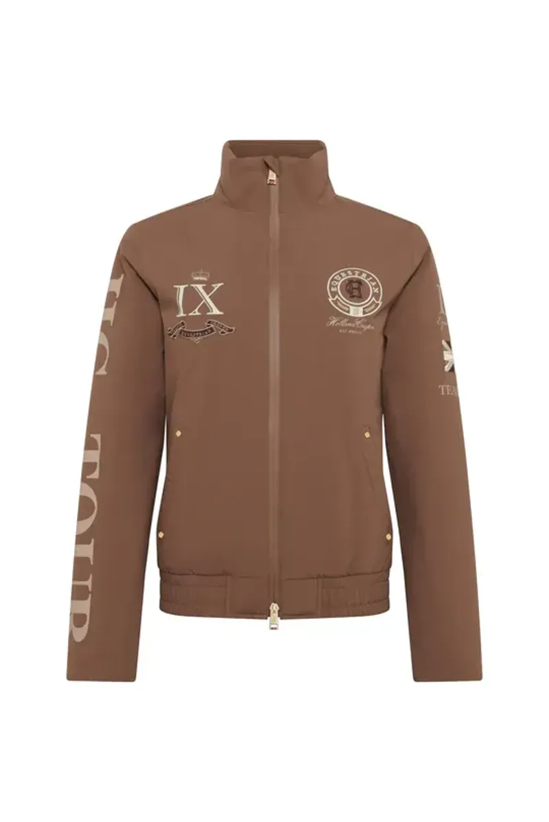 Holland Cooper Chiltern Team Jacket Ladies in Chestnut-10
