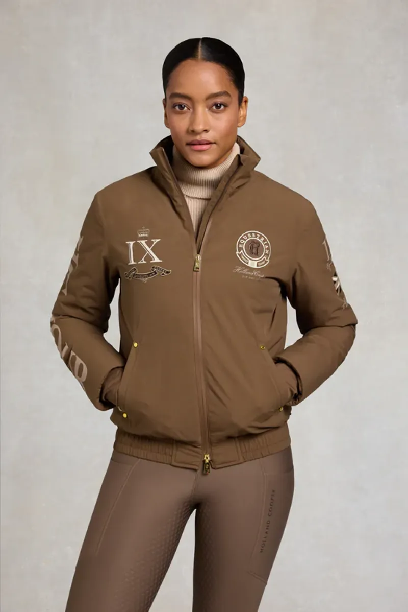 Holland Cooper Chiltern Team Jacket Ladies in Chestnut