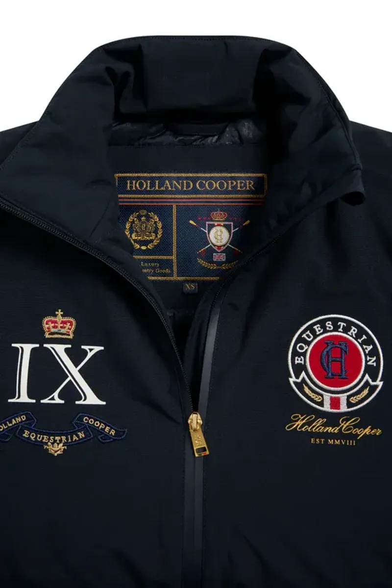 Holland Cooper Chiltern Team Jacket Ladies in Ink Navy-9