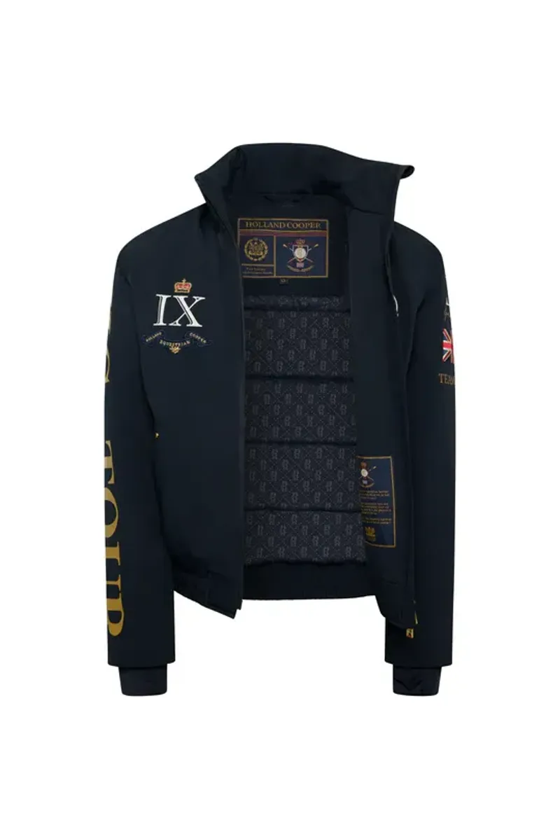 Holland Cooper Chiltern Team Jacket Ladies in Ink Navy-10