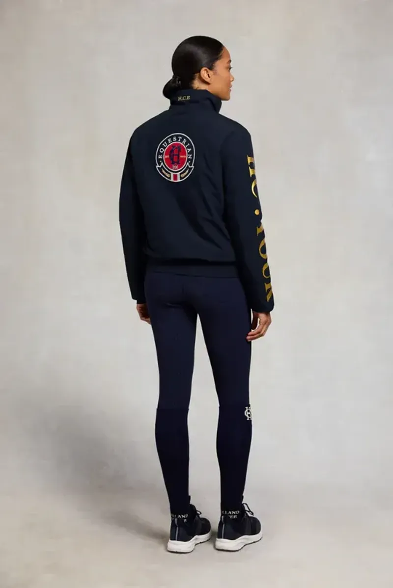 Holland Cooper Chiltern Team Jacket Ladies in Ink Navy-6