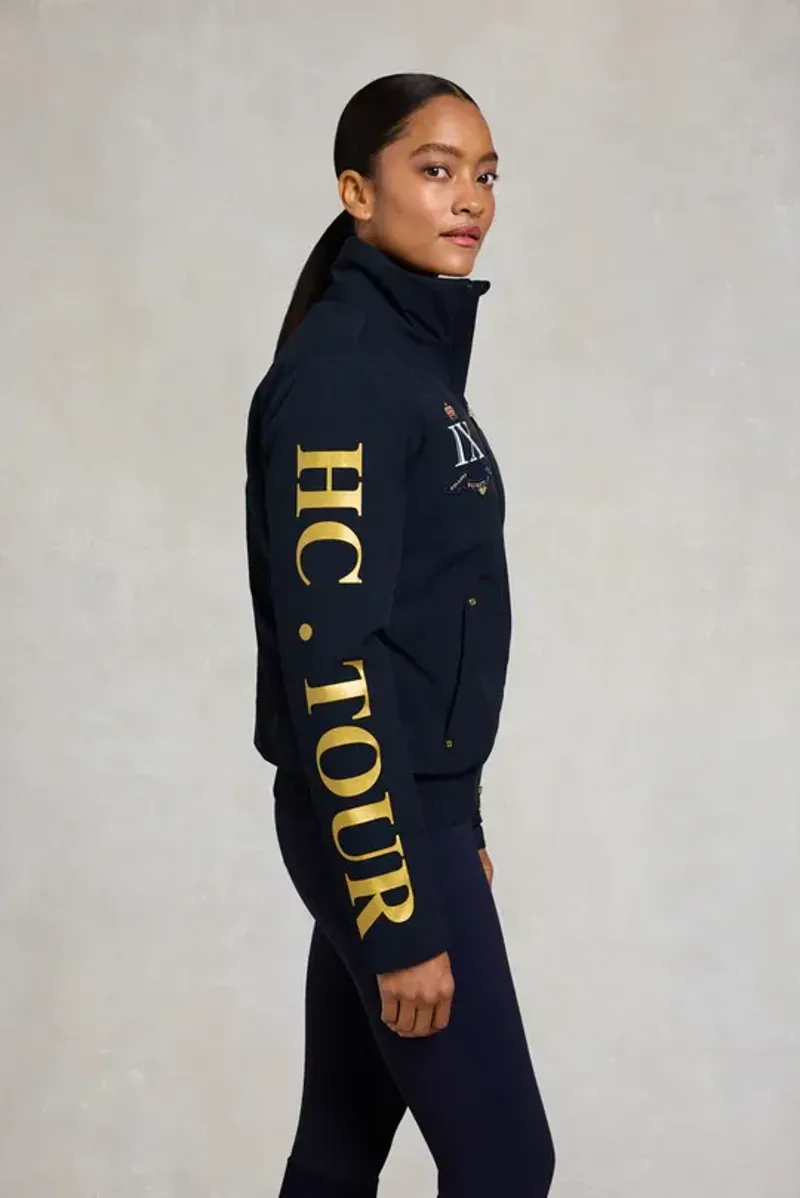 Holland Cooper Chiltern Team Jacket Ladies in Ink Navy-4