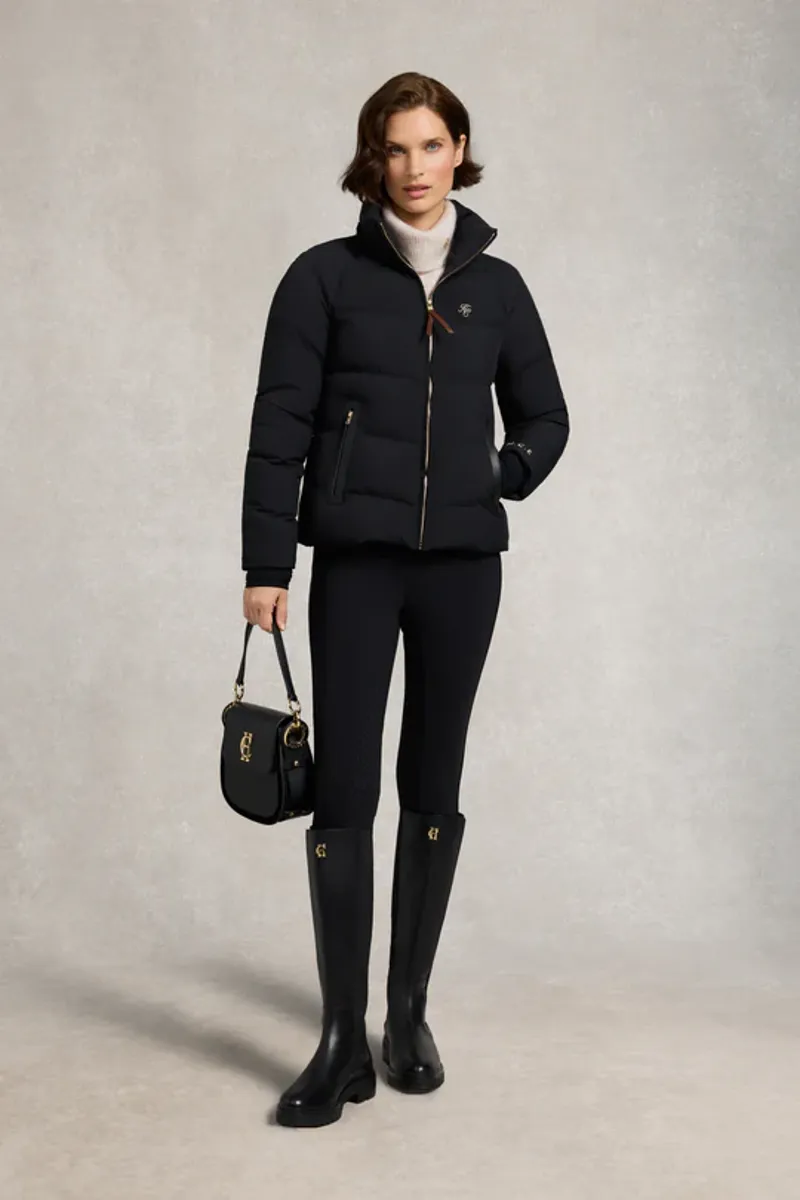 Holland Cooper Chiltern Yard Jacket Ladies in Black-2