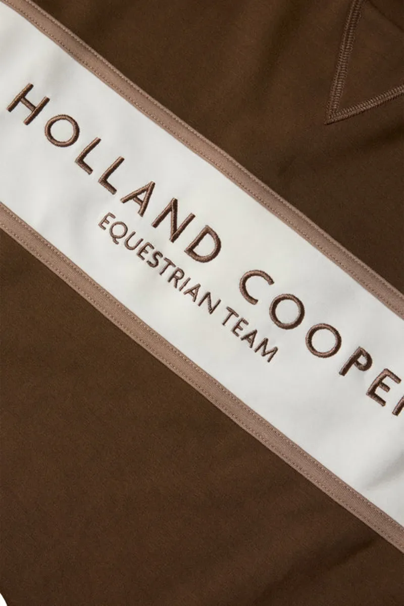 Holland Cooper Equestrian Crew Neck Sweat Ladies in Chestnut-7