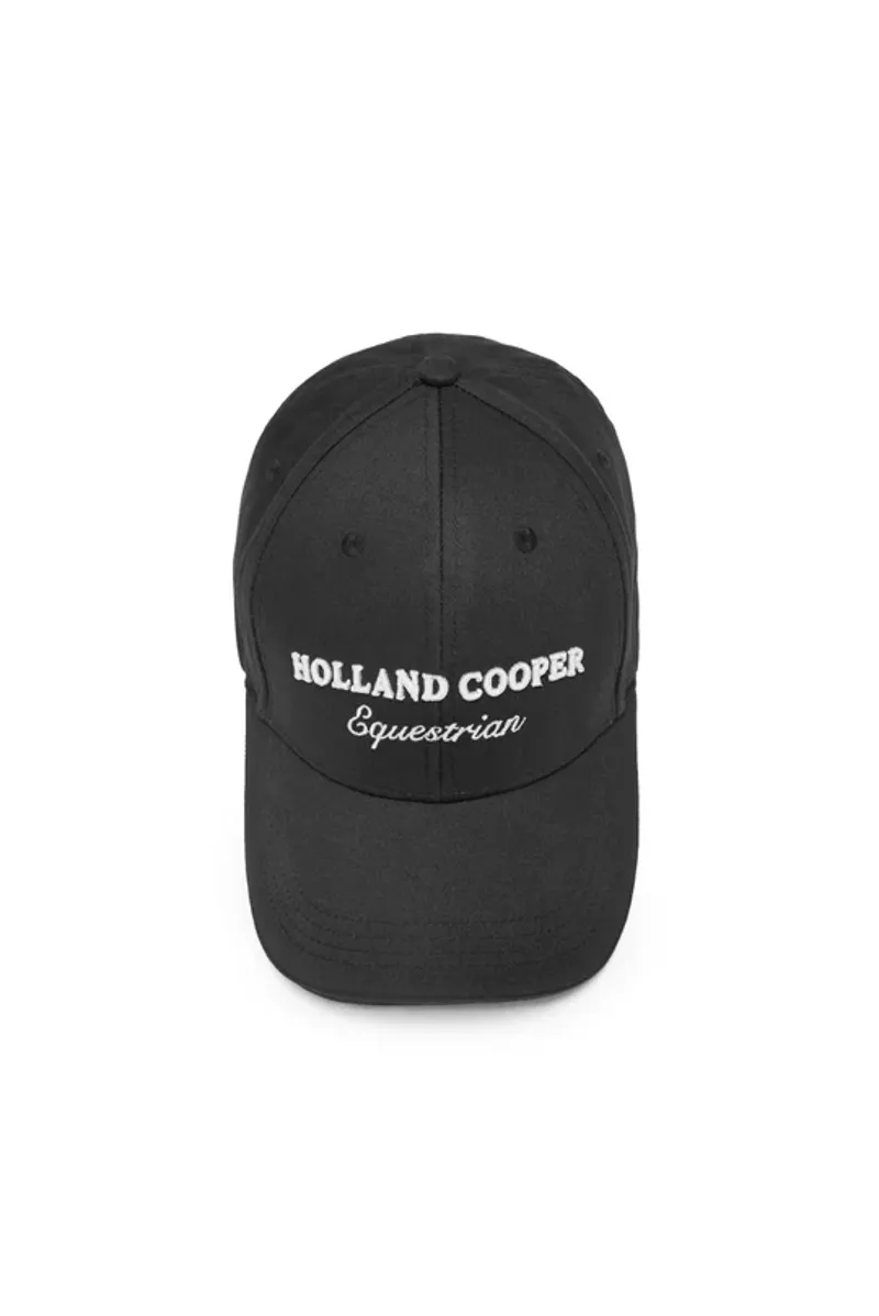 Holland Cooper Equestrian Cap in Charcoal-3